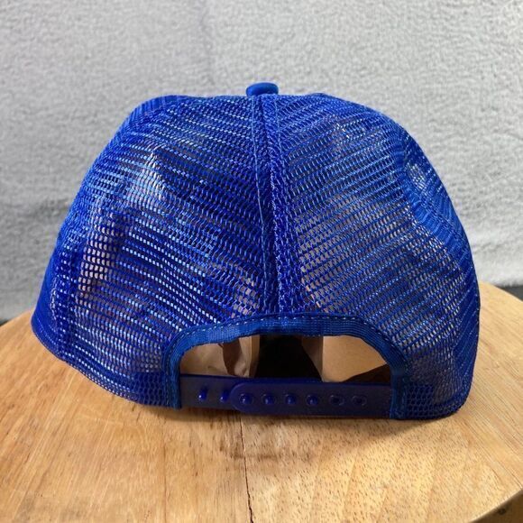 Walt Disney World Epcot Center Vintage Snapback Hat Unisex OSFA Blue Trucker Vtg - Picture 7 of 11